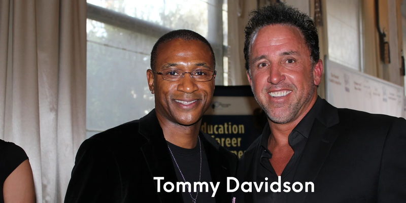 Devin Christopher with Tommy Davidson.